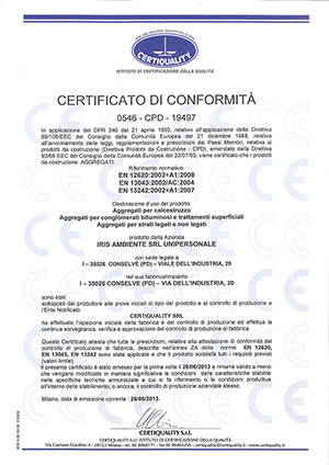 Certificazioni