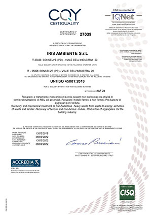 Certificazioni